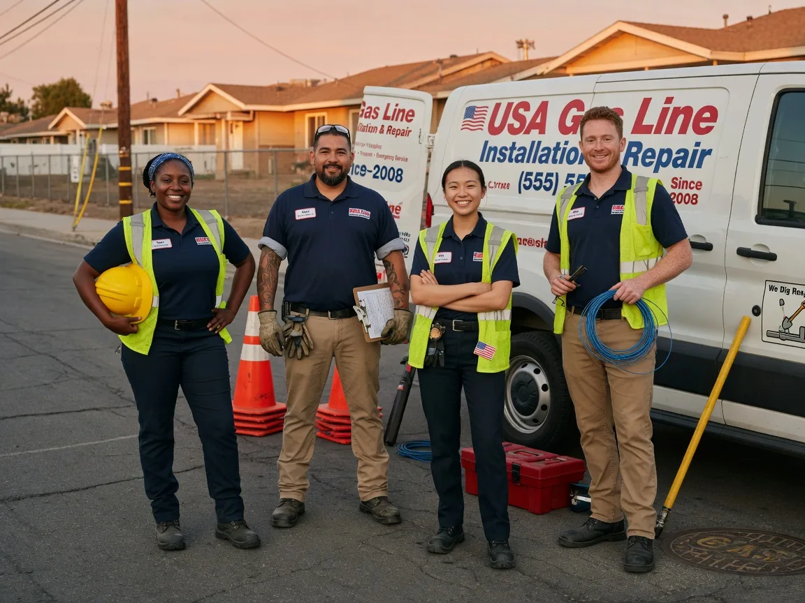 Gas Line Installation company in Davenport, ND